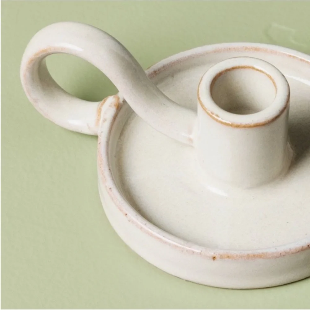 Ceramic Taper Candle Holder from Hearth & Hand™ with Magnolia